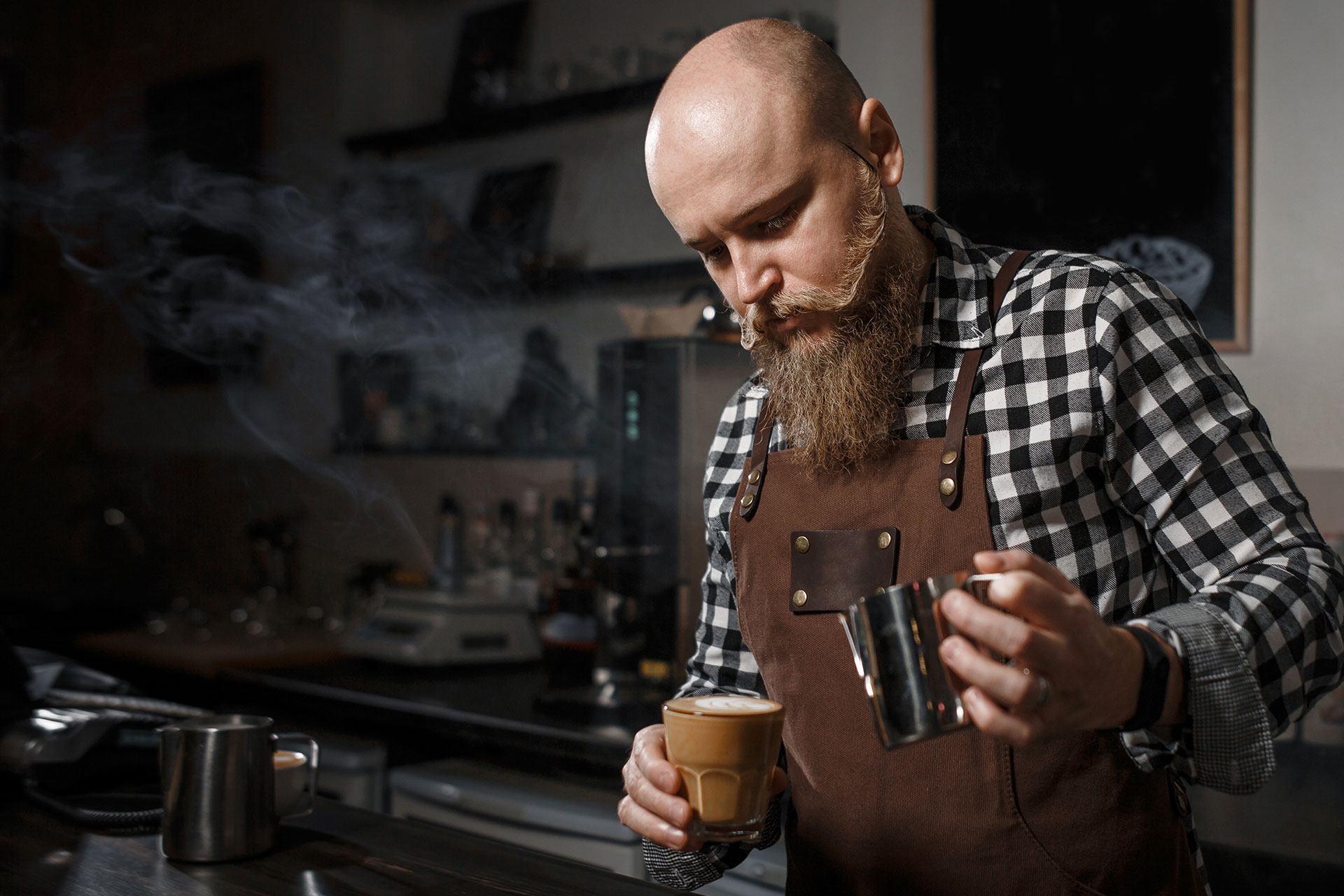 Brewed with love, served with a smile.